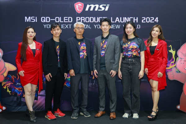 MSI เปิดตัว MSI QD-OLED จอพาเนลใหม่ การแสดงผลสมจริง สีเข้มล้ำ ดำสุด จัดจ้านทุกเฉดสี เร็วแรงดีถูกใจชาวเกมเมอร์