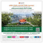 BGRIM เปิดตัว Blue Bond ครั้งแรก! พร้อมเสนอขายหุ้นกู้ 3 – 10 ปี เพื่อชำระหนี้ และลงทุนโครงการพลังงานลมนอกชายฝั่งเกาหลีใต้