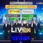 เอนเนอร์จี ไทย เทรดดิ้ง ฮับ “ETTH26” เปิดเทรดวันแรก LiVEx ราคา 3.80 บาท เพิ่มขึ้น 1.33% ตั้งเป้าเดินหน้าเติบโตทุกมิติ พร้อมปักธงเข้าตลาด mai ภายในปี 2570