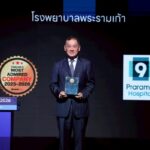 โรงพยาบาลพระรามเก้า คว้ารางวัล 2025–2026 Thailand’s Most Admired Company บริษัทที่มีภาพลักษณ์น่าเชื่อถือสูงสุด กลุ่มโรงพยาบาลเอกชน