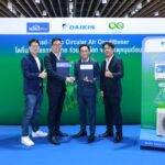 ไดกิ้น จับมือ โฮมโปร เปิดตัว “เครื่องปรับอากาศรักษ์โลก” เครื่องแรกในไทย ยกระดับ Closed Loop Circular Product เปลี่ยนของเก่าสู่การอยู่อาศัย