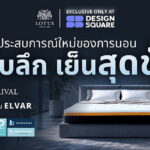 Lotus Mattress เปิดตัว ELVAR ที่สุดของที่นอนเทคโนโลยีใหม่ล่าสุด